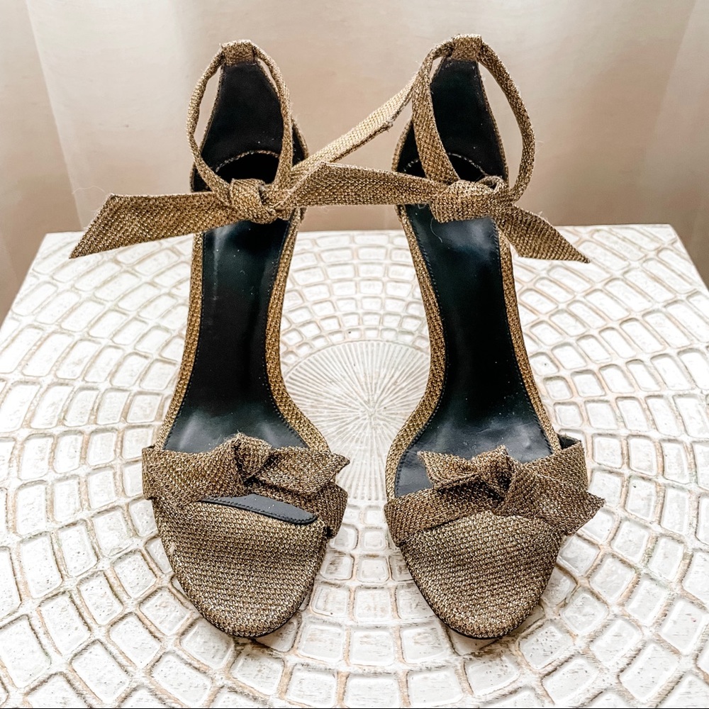 *** ALEXANDRE BIRMAN Ankle Wrap Heels 8.5 38.5 ***